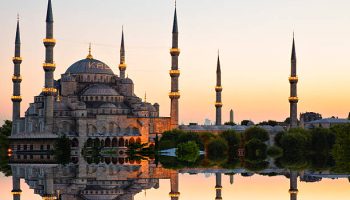 Blue mosque and hagia sophia ..